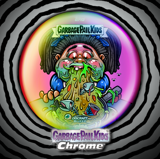 Art by Rory - Barfin’ Barbara Disc