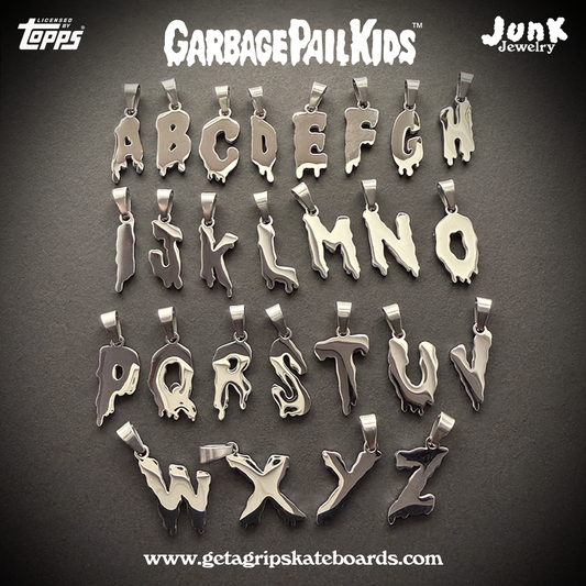 Official Garbage Pail Kids Alphabet Pendant