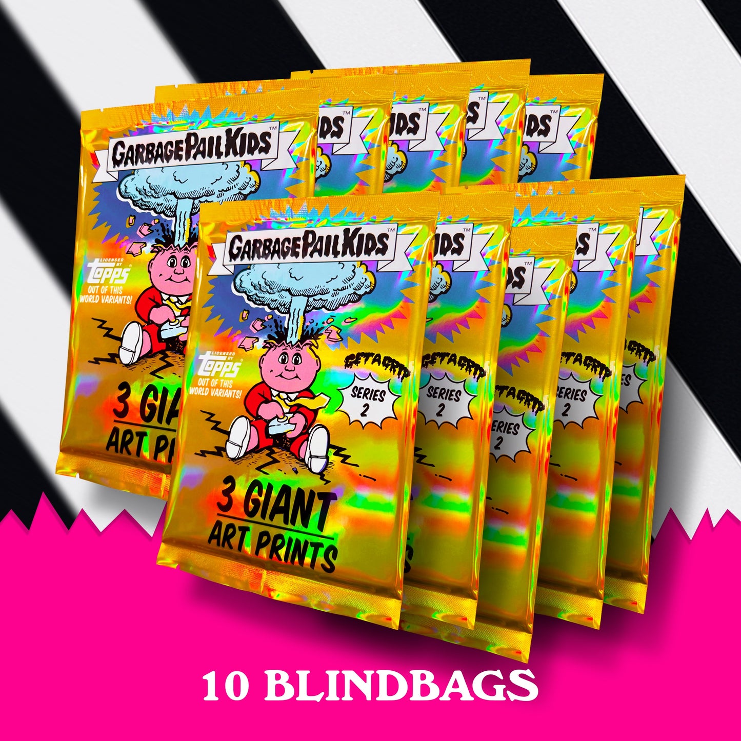 GIANT Holo-Foil Art Prints – 10 blind bags