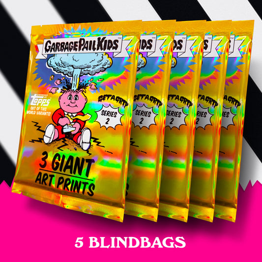 GIANT Holo-Foil Art Prints – 5 blind bags