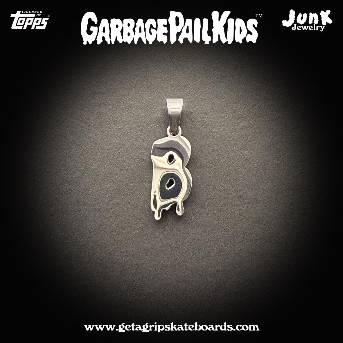 Official Garbage Pail Kids Alphabet Pendant