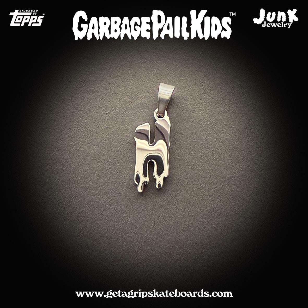 Official Garbage Pail Kids Alphabet Pendant