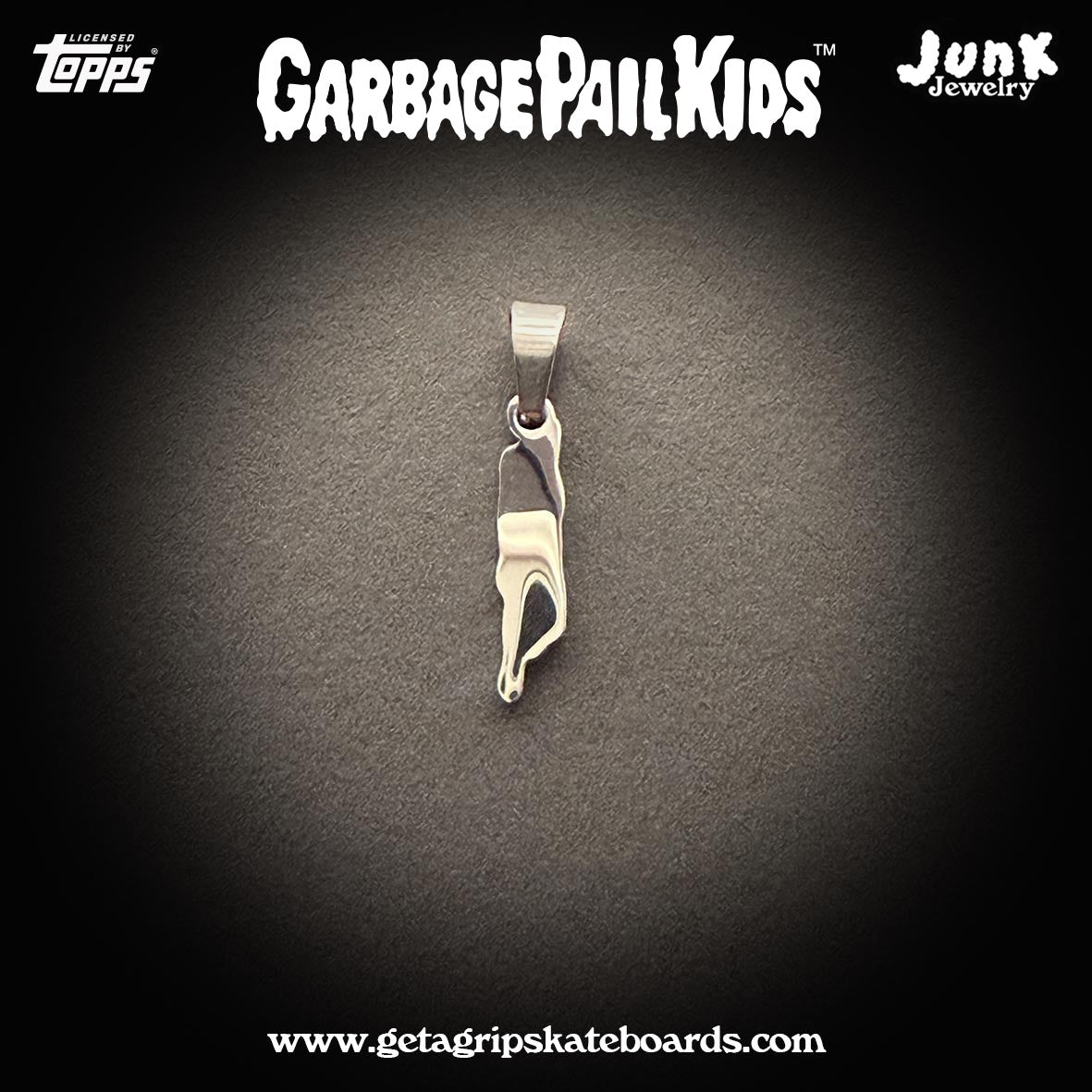 Official Garbage Pail Kids Alphabet Pendant