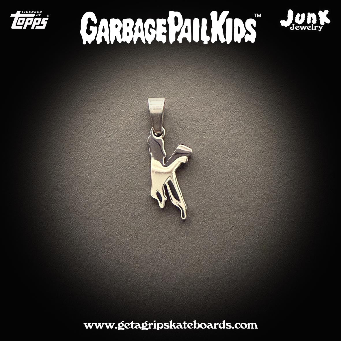 Official Garbage Pail Kids Alphabet Pendant