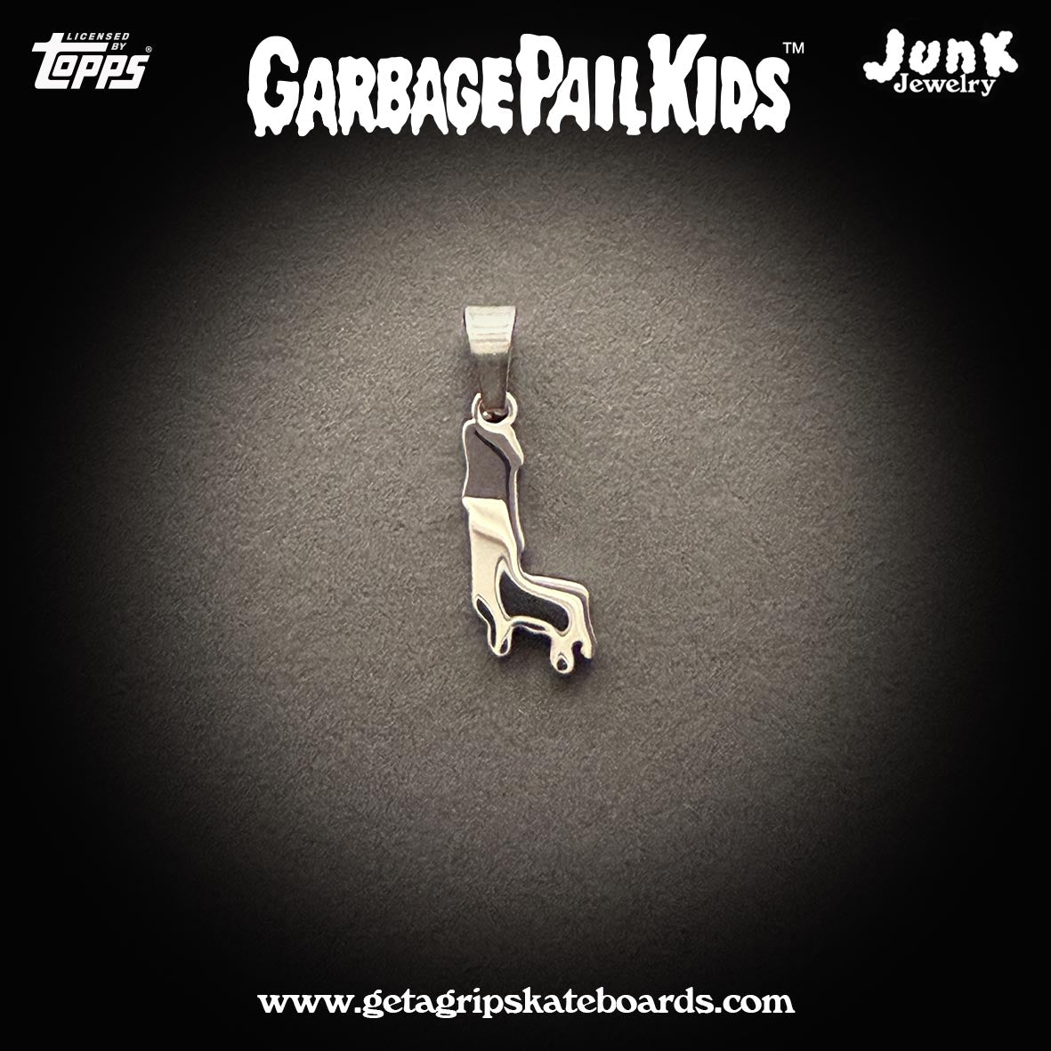 Official Garbage Pail Kids Alphabet Pendant
