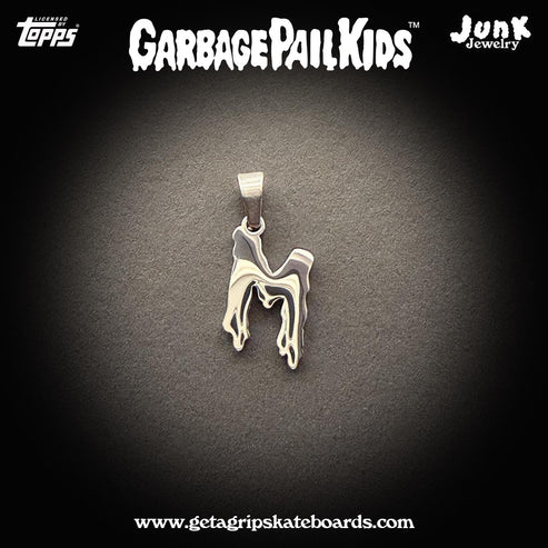 Official Garbage Pail Kids Alphabet Pendant