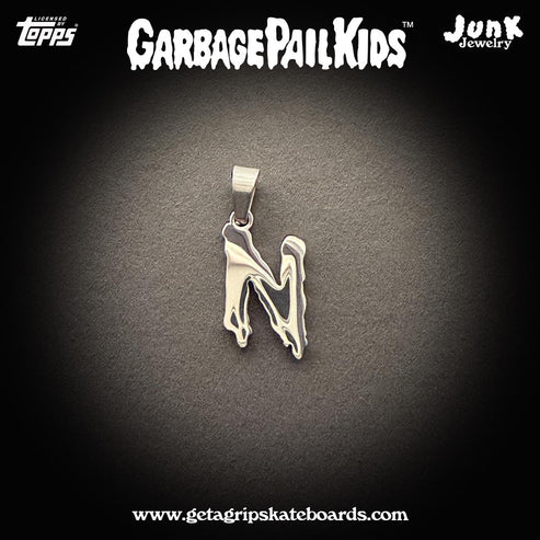 Official Garbage Pail Kids Alphabet Pendant