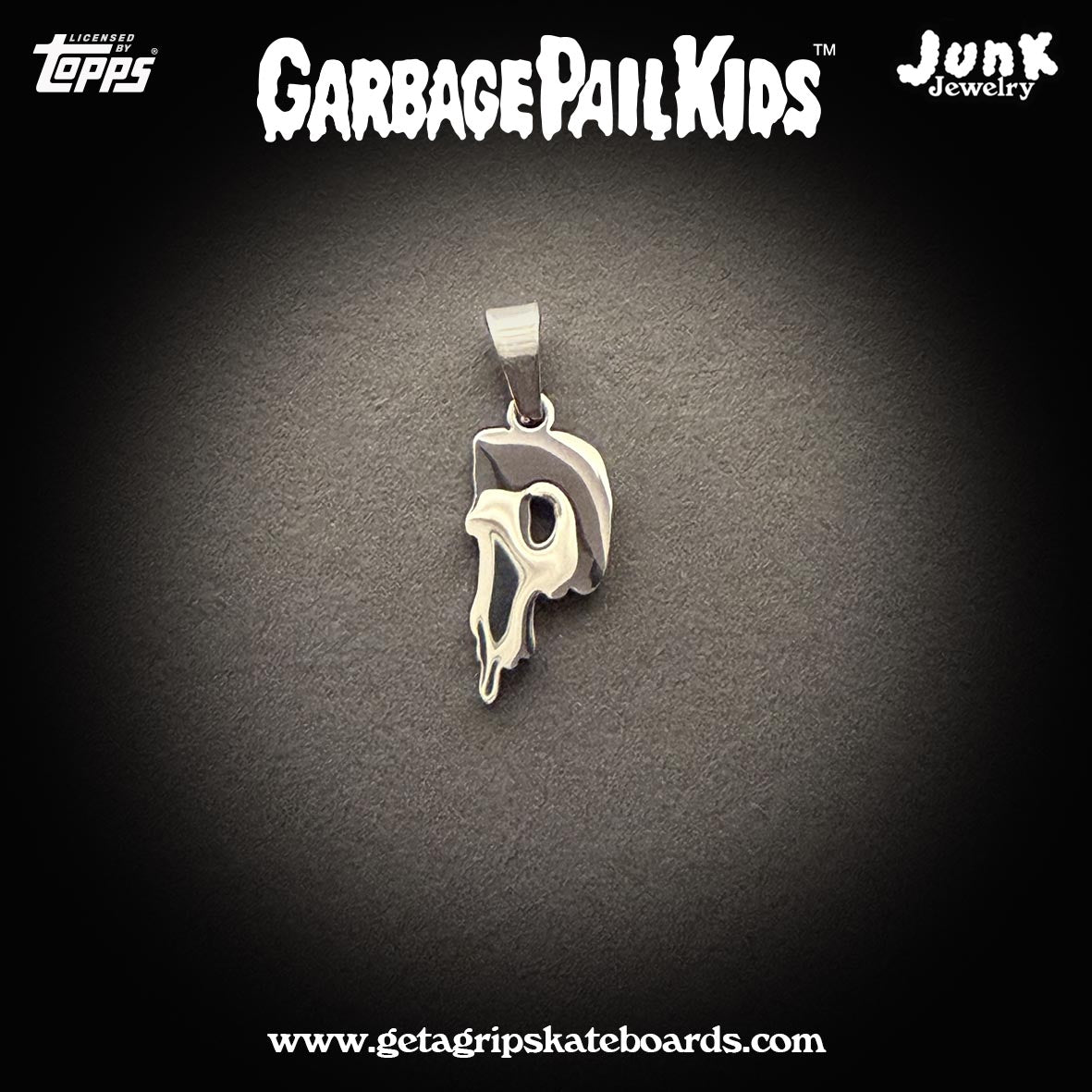 Official Garbage Pail Kids Alphabet Pendant