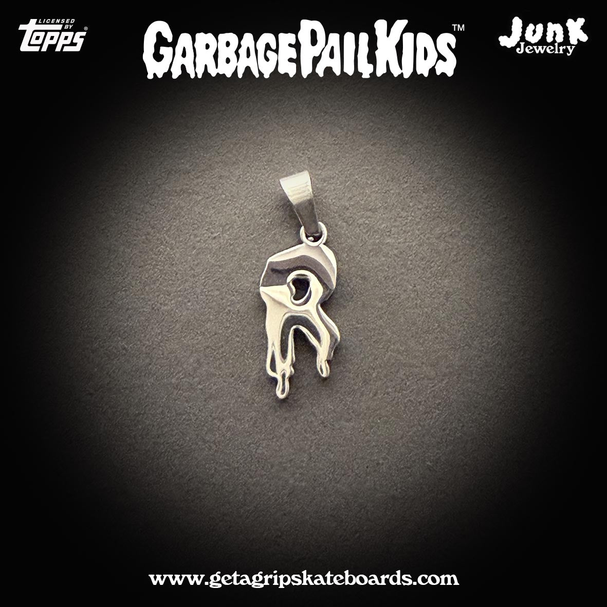 Official Garbage Pail Kids Alphabet Pendant