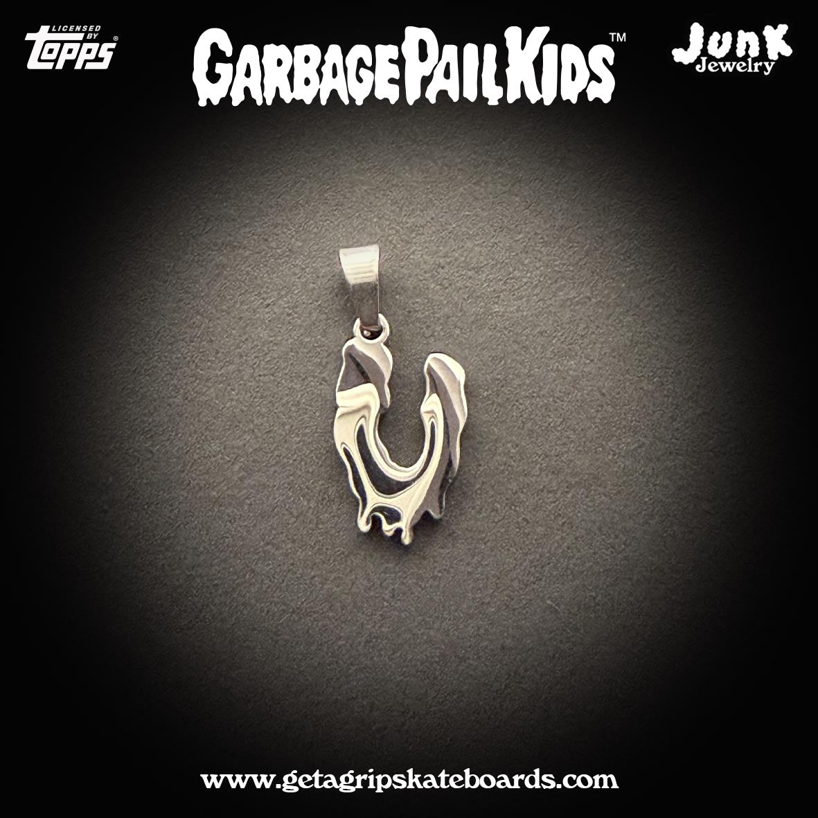 Official Garbage Pail Kids Alphabet Pendant