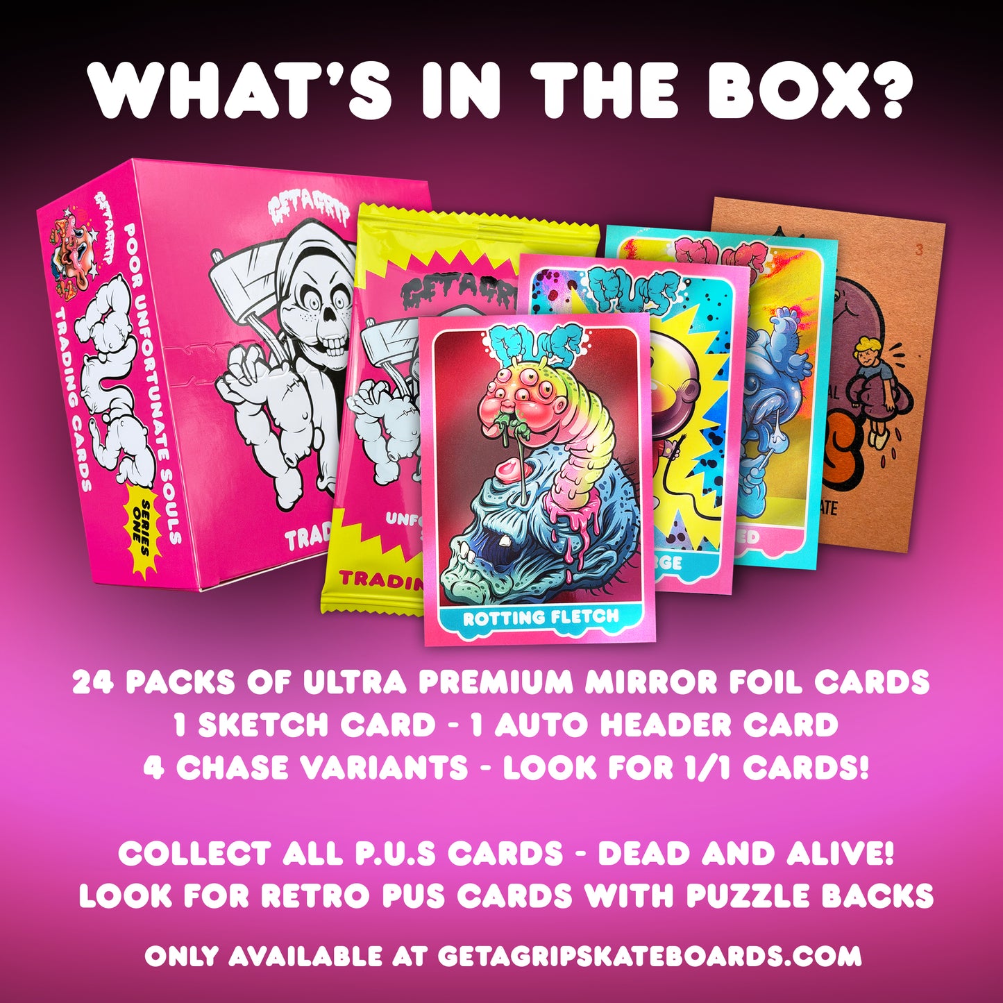 1x SEALED BOX of PUS