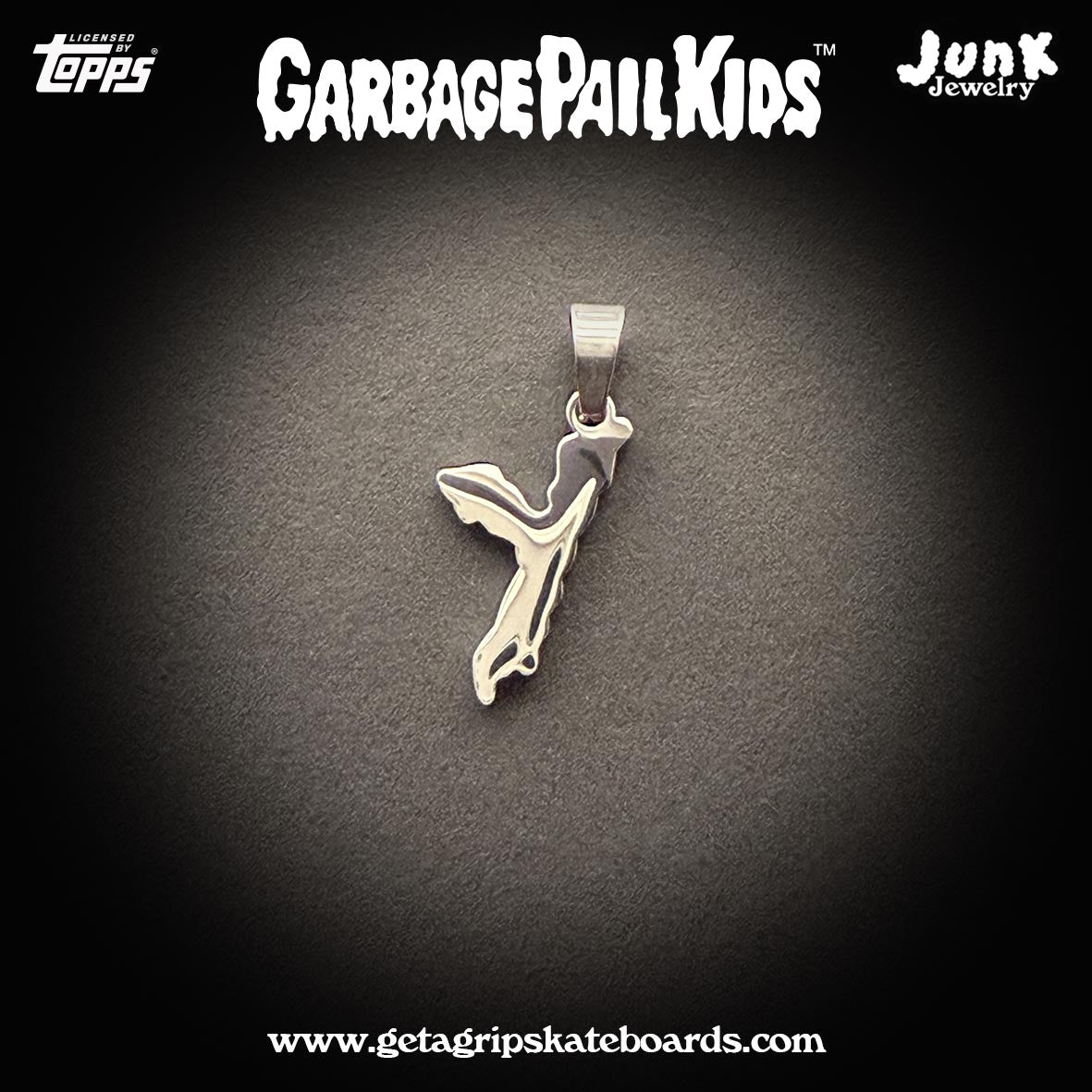 Official Garbage Pail Kids Alphabet Pendant