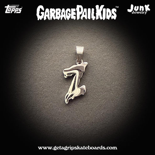 Official Garbage Pail Kids Alphabet Pendant