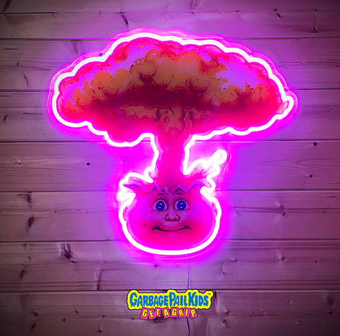 Adam Bomb Nuclear Neon Sign