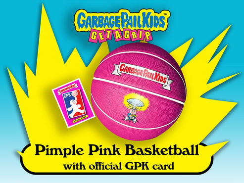 Pimple Pink Garbage Pail Kids Basketball
